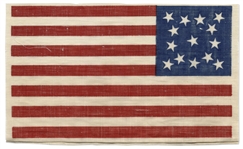 Vermont 14-Star Flag, Circa 1870s